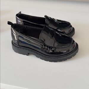 Black Patent Leather Loafers